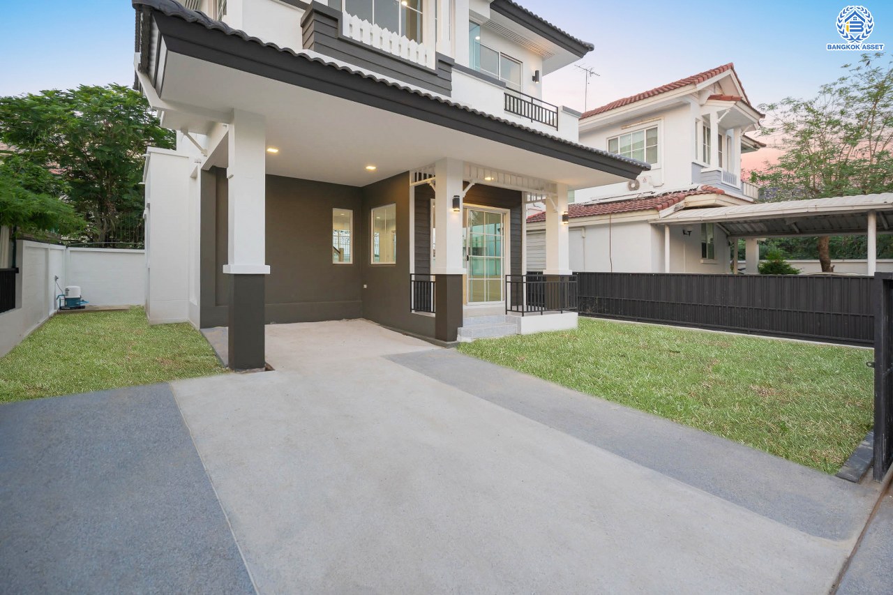 บ้านมือสองตกแต่งใหม่ โครงการ ชลลดา วัดลาดปลาดุก คุณภาพระดับ L&H บนเนื้อที่ 51.3 ตร.ว. ฟังก์ชัน 3 ห้องนอน 2 ห้องน้ำ 1 ที่จอดรถ บนทำเลศักยภาพ เชื่อมต่อหลายเส้นทาง ใกล้รถไฟฟ้าสายสีม่วง "สถานีคลองบางไผ่" และเซ็นทรัลเวสท์เกต...